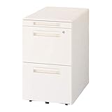 インテリア 家具 便利 おしゃれ デスク収納 サイドワゴン VFA-042ASH-W