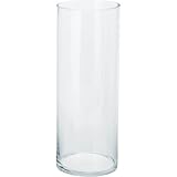 ガラス花瓶L　直径15×H40cm