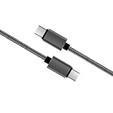 SLuB iPhone 16 ケーブル Type C to Type C ケーブル PD対応 USB-C to USB-C 60W急速充電 USB2.0 高速データ転送 超高耐久ナイロン Galaxy、Xperia、Pixel、iPhone 15、iPhone 16、iPad Pro/Air、MacBook等タイプC to タイプC機種対応(2m ブラック)