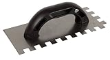 Goldblatt Tool Company G02663 3/16-Inch x 5/32-Inch V Notch Trowel with Plastic Handle [並行輸入品]