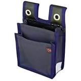 鳶壱 帆布製工具腰袋 ジャスト Y型ハーネス対応 濃紺 ※取寄品 120-NB