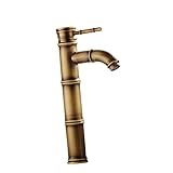 Baoblaze 真鍮 　竹の形　タップ　蛇口　家　浴室　シンク　洗面器　全３スタイル選べ　　 - ＃3