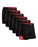 [DANISH ENDURANCE] Bamboo Trunk 6 Pack L Black 6-pack