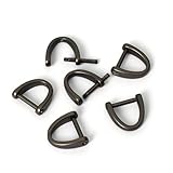 [Increased Fire] dカン ネジ式 6個入り 13mm 金具 後付け リング ハンドメイド DIY 金具 手芸 材料 小物 アクセサリー パーツ