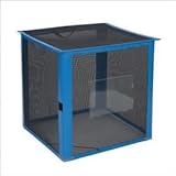 テラモト　自立ゴミ枠　折りたたみ式　黒　DS-261-013-9　900×600×700ｍｍ　380L　【ゴミストッカー　ゴミ収集庫】