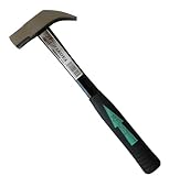 利五郎 グラスファイバー柄 角箱屋金槌 ミラー仕上 21mm