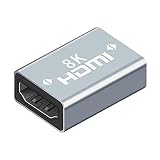 HDMI 中継アダプター hdmi 延長 コネクタ hdmi 中継アダプタ 8K 60Hz HDMI Ver2.1 延長アダプター 18Gbpsハイスピード HDMI2.1規格 ウルトラハイスピード hdmi メスメス HDMIカプラー (1個セット)