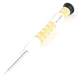 白いプラスチックの滑り止めのハンドルマグネットヒントT4セキュリティトルクスドライバー