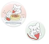 はなまるおばけペア缶バッジ はなまるパンケーキ