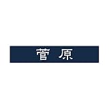丸三タカギ 彫り込み済表札 アクリル APB1-N-1-1-菅原 【完成品】
