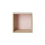 muuto（ムート）/ STACKED（スタックド） バックボード Mサイズ　カラー/ シェルフ (ローズ)