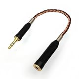 SIVGA 変換ケーブル バランス接続ケーブル ジャック 変換 4.4mm 五極（オス）→ 3.5mm 三極（メス）10cm (3.5mm三極（オス）- 4.4mm五極（メス）), SIV-SV023-3.5-4.4-6N