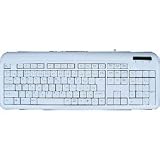 AOTECH キーボード ホワイト AOK-109UPW