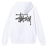 STUSSY (ステューシー)スウエットパーカー STUSSY BASIC LOGO HOODIE グラフィックプリント スウェットプルオー