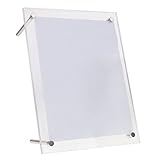 Jiliオンラインアクリルクリアクリスタルねじ画像フォトフレームスタンドDIY赤ちゃん結婚恋人フォトフレームホーム装飾ギフト厚み0.7 CM / 0.27 "