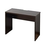 山善(YAMAZEN) デスク シンプル 幅90×奥行39cm ダークブラウン CSD-7090(DBR)