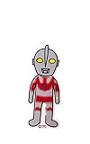 ウルトラマン ウルトラセブン レトロ ステッカー シール SSSP TDF-UG ウルトラ怪獣 耐光ステッカー 耐水ステッカー カスタムステッカー スマホステッカー 昭和 ブルマァク 円谷プロ なつかしい 小さい XXSサイズ (ウルトラマンジャック)