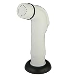Kingston Brass Gourmetier KBS755SP Kitchen Faucet Sprayer with Hose, White Sprayer with Oil Rubbed B