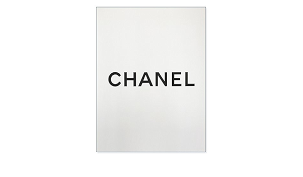 Amazon Co Jp ポスター シャネル シャネル シンプルロゴ White