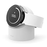 【elago】 Galaxy Watch 充電器 対応 スタンド シリコン おやすみモード対応 ギャラクシーウォッチ アクセサリー シンプル おやすみモード 対応 シリコンスタンド [ Galaxy Watch8 GalaxyWatch 8 Classic ギャラクシーウォッチ 各種 対応 ] GW2 STAND ホワイト