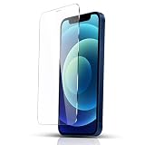 【1枚セット】iPhone12 / iPhone12Pro ガラスフィルム 【日本AGC素材採用】硬度9H 耐衝撃 気泡防止 高光沢 アイフォン 12 / アイフォン 12 pro フィルム 強化ガラス 貼り付け簡単 自動吸着 撥水撥油 指紋防止 ラウンドエッジ加工 iPhone 12 / iPhone 12 Pro 用 (6.1インチ用) ガラスフィルム 液晶 保護フィルム