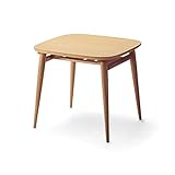 [ベルメゾン] オーバル型の棚付きダイニングテーブル タイプ：小