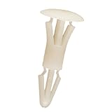 uxcell オフ ホワイト プラスチック ファスナー PCB スペーサー サポーター 2000個