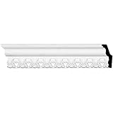 Ekena Millwork mld03 X 02 X 04lo H x 1 5 / 8インチP 3 1 / 8インチx 3 1 / 2インチF X 94 1 / 2インチL LoeraクラウンMou