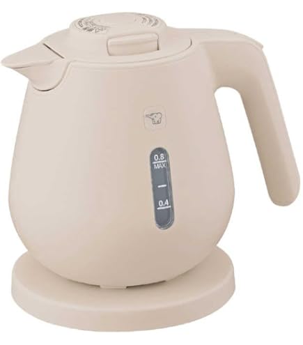 Amazon | 象印マホービン 電気ケトル 0.8L ホワイト CK-DB08-WA | 象印