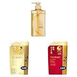 【セット買い】TSUBAKI(ツバキ) プレミアムリペア シャンプー ボトル 490ml + TSUBAKI(ツバキ) プレミアムボリューム&リペア コンディショナー 詰替え ツバキ ハリ コシ 液体 パッケージ：ベージュ つめかえ 660mL + ツバキ(TSUBAKI) プレミアムモイスト ヘアコンディショナー 詰め替え 【詰め替え】660ml つめかえ 660mL