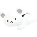 サンエックス(San-X) リラックマ 『BASIC RILAKKUMA MONO CHROME』 もーちもちうつぶせぬいぐるみ MV74501 H26×W27×D42cm