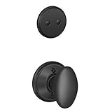 Schlage f94sie622マットブラックSienaシエナノブダミー内部パックからThe Fシリーズ
