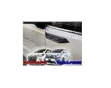 IDT ミニウエス付 30系 アルファード ヴェルファイア カーボンフェンダーガーニッシュ トヨタ サイド トリム モール カバー 車検対応 (カーボン)
