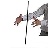 【手品 マジック】Dancing Cane/アルミ製ダンシングケーン ダンシングステッキ 2段設計 舞台マジック道具 手品道具 (ブラック)