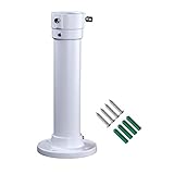 監視カメラ 天井取付金具 【高さ250mm】Φ48mm 【アルミ合金】天井取付金具 - 防犯カメラ用 ロングサイズ ブラケットベースプレート