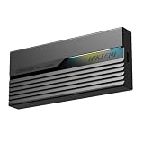 HIKSEMI M.2 SSD 外付けケース RGBライディング USB4.0 40Gbps高速転送 NVMe PCIe 4.0x4対応 2242/2260/2280 フルアルミ筐体 2本ケーブル付属