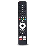 チューナーレステレビリモコン for VEZZER 4K Google TV テレビ 音声機能付き 43L23-NEW 50Q1 43Q1対応