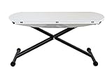 東馬 昇降テーブル アイル 120cm幅 ホワイト
