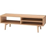 ローボード ( テレビ台 テレビボード ) 【 レヴィ 】 木製 ( 天然木 ) 収納棚付き HOT-602NA ナチュラル