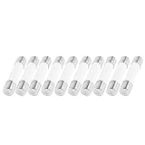 10個250V 10A 6x30mm円筒形セラミック管ヒューズリンク