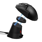 imation (IMCD100-B) ロジクール専用ワイヤレス充電器 For G403 PRODIGY/G502/G502 X PLUS/G502 X LIGHTSPEED/G703/G903/G703 HERO/G903 HERO/G PRO X SUPERLIGHT/G PRO WIRELESS