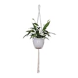 プラントハンガー　植物ボルダー　プラントハンギング　麻縄　麻ロープ (E)