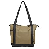 【Amazon.co.jp 限定】 キャプテンスタッグ(CAPTAIN STAG) アウトドア バッグ トートバッグ CS tote Bag small ショルダーベルト付き オリーブ UY-7117