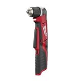 Bare-Tool Milwaukee 2415-20 M12 12-Volt 3/8-Inch Cordless Right Angle Drill/Driver (Tool Only, No Ba
