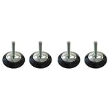 テーブルキッツ アジャスター4個セット J-1 メッキ W6.5×D6.5×H5.5cm