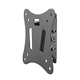 グリーンハウス テレビ壁掛け金具 ～32インチ対応 耐荷重25Kg 小～中型向け 薄型 上下角度調整 頑丈 荷重試験クリア TV GH-WMSB-BK