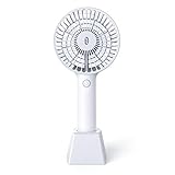 TaoTronics 携帯扇風機 TaoTronics 2020最新版 USB 充電式 手持ち かわいい ミニ扇風機 卓上【2600mAh大