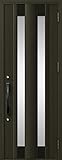 プレナスX 玄関ドア 片開き C14型 W：873mm × H：2330mm 製品色：オータムブラウン 勝手：左勝手 枠：アングル付フラット枠 LIXIL リクシル