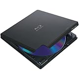 パイオニア(Pioneer) ブルーレイドライブ 外付け Win & Mac対応 BDXL対応 USB3.2 クラムシェル型 ポータブル ソフト無モデル ブラックBDR-XD08LE