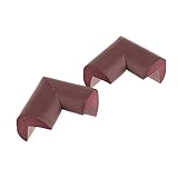 【ノーブランド 品】10個入り　ベビー　安全　コーナー　エッジ　クッション　テーブル　カバー　プロテクター　ケガ防止　高粘着力　全5色 - コー​​​​ヒー, XXXL